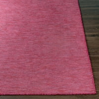 Umjetnički tkalci Zalie Svijetlo ružičasta 6'4 9 'Tradicionalna prostirka za čvrsti pravokutni