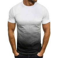 Košulje za muškarce za čišćenje kratkih rukava Okrugli vrat pulover majice bluza
