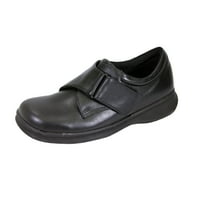 Sat udobnosti adelije široke širine profesionalne glatke cipele crne 11