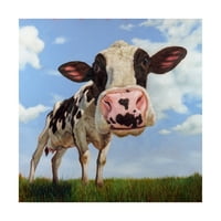 Zaštitni znak likovna umjetnost 'Penelope krava' platno umjetnost Lucia Hefferna