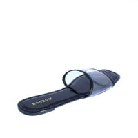 Bambus Kick-Clear Band Slide sandala u crnoj boji