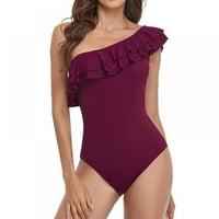 Jednodijelni kupaći kostimi za žene Plus veličine-kupaći kostimi Sportski ležerni udobni kupaći kostimi kupaći