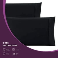 Standardni set jastučnica za jastuke od N-N-A, prozračan i otporan na bore, vlakna visoke čvrstoće, Jednobojni
