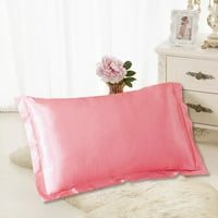 jednobojna svilena jastučnica svilena omotnica bez patentnog zatvarača navlaka za jastuk u obliku jastuka
