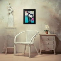 Jedinstveni ruž i šminka na licu prekrasnog modela 'Modern Canvas Wall Art Print