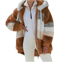 Muški jesen / zima jednobojni džemper s patentnim zatvaračem dugih rukava modni gornji dio dukserica kaput