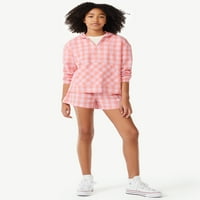 Besplatno montaže djevojke Popover Windbreaker i kratke hlače, set od 2 komada, veličine 4-18