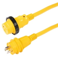 Set kabela, 30-inčni 125-inčni, 25', žuti