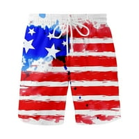 Kratke hlače za plažu za muškarce i dječake, Kratke hlače za plažu za Dan neovisnosti, muške havajske kupaće gaće,