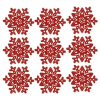 Božićni snježni podmetači placemat dekorativni stolni placemats zabave