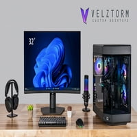 Velztorm Black Praeti Gaming Desktop Velz0085