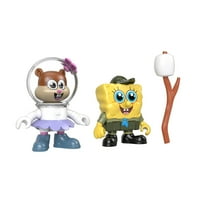 SpongeBob Kamp koraljni set figurica SpongeBob i Sandi