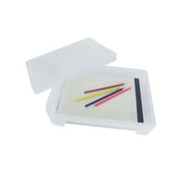 Olovka + zupčanik plastični okvir za dokumente, čisto, veličina slova, organizator radne površine