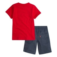 Majica i kratke hlače Levijeve dječake, veličine 4-7
