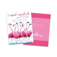Personalizirano jato flaminga, Hoćeš li biti moja pozivnica za djeveruše