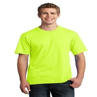 Port Company All-American Tee Safety Green XL