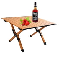 Sklopivi kvadratni stol za piknik od 2 metra prijenosni stol za kampiranje s torbom za nošenje, stol za plažu