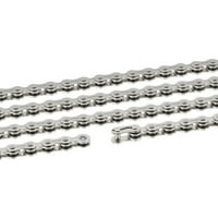 Unisexov 1R BM lanac, srebro, glieder, potpuno nikl i posebno dizajniran za BMX