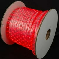 288 'Commeric ocjena crvena LED zatvoreni vanjski božićni konop svjetla na kalemi