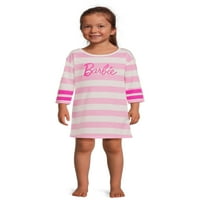 Barbie Toddler Girls ¾ rukava s rukom pidžame, veličine 2T-5T