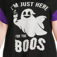 Ghost Women and Women's Plus Licens Halloween SleepShirt
