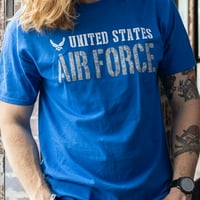 Majica s maskirnim logotipom zrakoplovstva Sjedinjenih Američkih Država s vojnom grafikom
