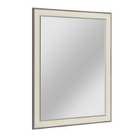 Head West 35. 45. Sivo zakošeno ogledalo s teksturiranom mat oblogom