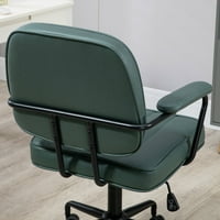 Uredska stolica, stolica za računalo od mikrovlakana s okretnim kotačima, podesivom visinom i funkcijom nagiba,