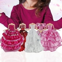 Lutka vjenčanica roman stil trendi elegantna djevojka s lutkama princeza haljina za djecu