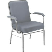 Velika i visoka uredska stolica Serije A. M. u sivoj boji