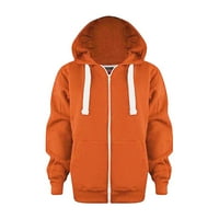 Vučeni zip up Hoodie Kids s kapuljačama s kapuljačama za dječake djevojčice malu djecu s kapuljačom puna košulja