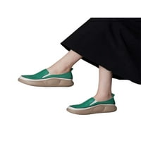 Ženske cipele za hodanje u A-listi, prošivene mokasine na platformi, Ležerne natikače, radne elastične mokasine,