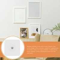 Prozirne zidne kuke Poster sat bez bušilice bešavna vješalica za pohranu kuka