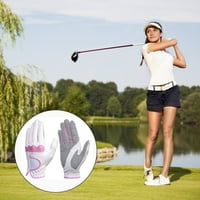 Rukavice za golf za žene od mikrovlakana protiv klizanja, rastezljive prozračne rukavice za sportove na otvorenom,