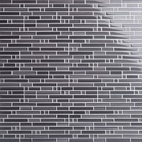 Pločice - Verona Grey in. In. In. Prekrivanje staklene mozaične zidne pločice