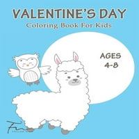 Dan knjiga za bojanje za djecu u dobi od 4-8 godina: Jedinstveni i simpatični dizajni s Valentinovom životinjskom