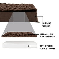 Ortopedski krevet za pse i mačke-Čokolada, Jumbo Plus