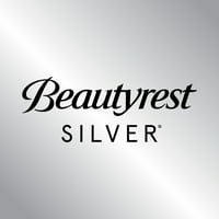 Beautyrest Silver memorijsko vlakno 300TC pamučni jastuk, standardna kraljica, bijela, 2-komad