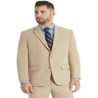 Chaps muški solidan klasični fit prilagođeni odijelo zasebna jakna