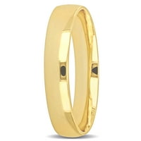 Ženski zaručnički prsten od 14k žutog zlata udobno pristaje