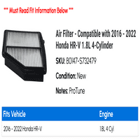 Zračni filter - kompatibilan sa - Honda HR -V 1,8L 4 -cilindricom