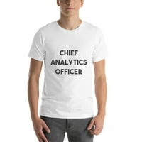 Glavni službenik za analitiku Bold majice Majice s kratkim rukavima pamučna majica prema nedefiniranim darovima