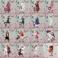 Modni crtani anime desktop stojeće razglednice Ukrasi stalak Model Igračke dekoracije Igračke figurica Hua Cheng