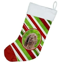 99789-inčni škotski Deerhound zimske snježne pahulje božićne čarape velike, šarene