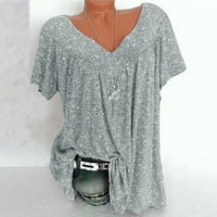 rasprodaja ženskih Plus-size majica, Plus-size majica kratkih rukava i majica u obliku košulje,majica, majica,