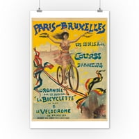 Pariz-Brussels-Meme ' Meme Vintage Poster Francuska Meme