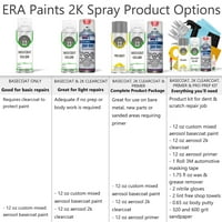 Za Ford Exact Match Aerosol Spray Touch Up Paint Sprayma 2K Clearcoat i Primer - Odaberite svoju boju