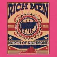 Divlji bobby bogati muškarci sjeverno od Richmonda u uznemirenosti, nevolje Virginia, obrisi kravlje crveno bijelo