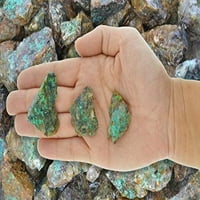 Materijali: LBS Chrysocolla grubo kamenje s Madagaskara
