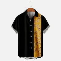 Muška ljetna odjeća u prodaji od $5. Muške ljetne modne Ležerne košulje s kratkim rukavima u havajskom stilu